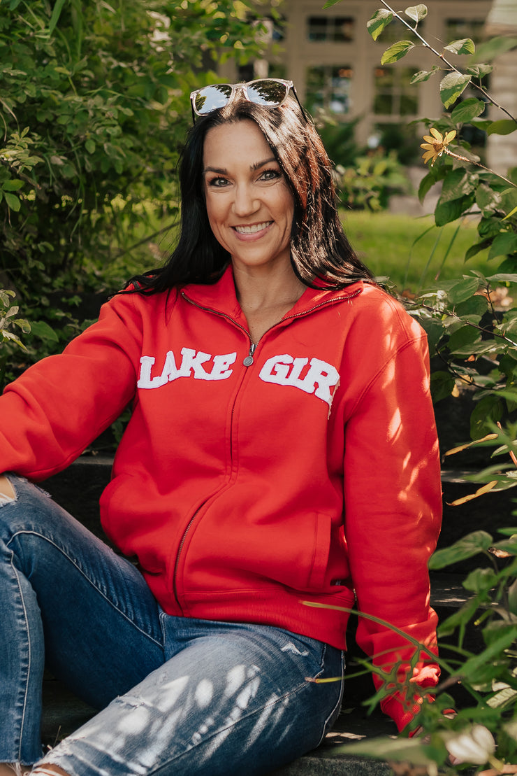 Track Jacket - Sail Red Large