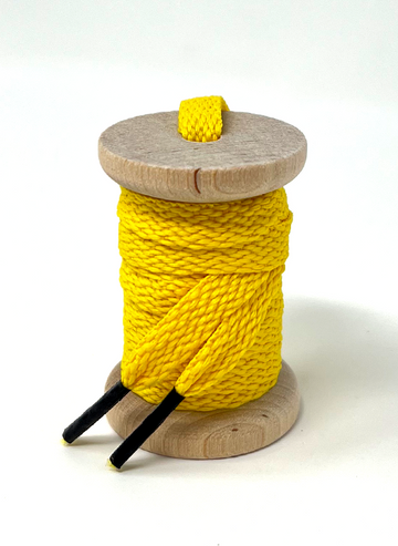 Yellow Solid Shoelaces
