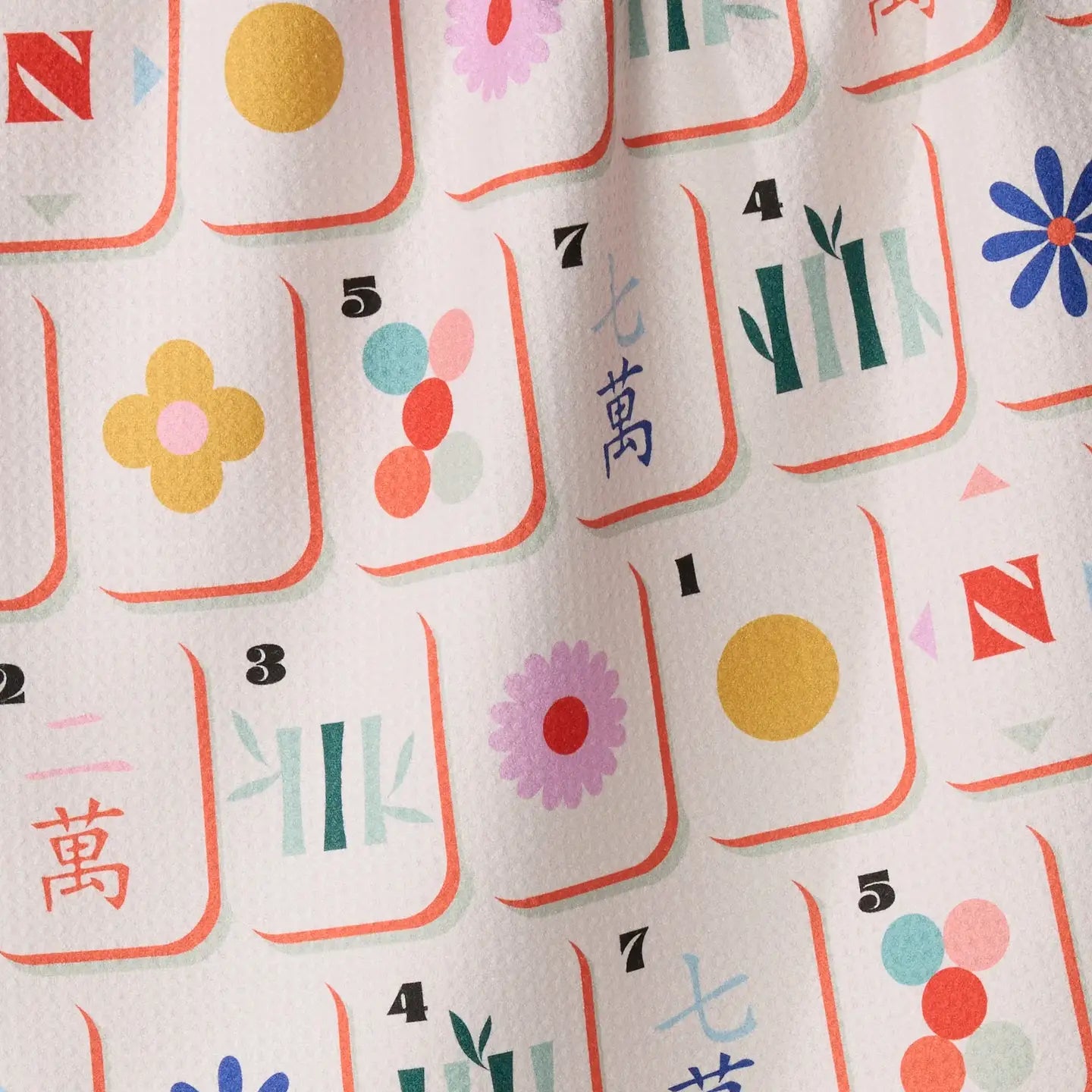 TILE TOSS TEA TOWEL