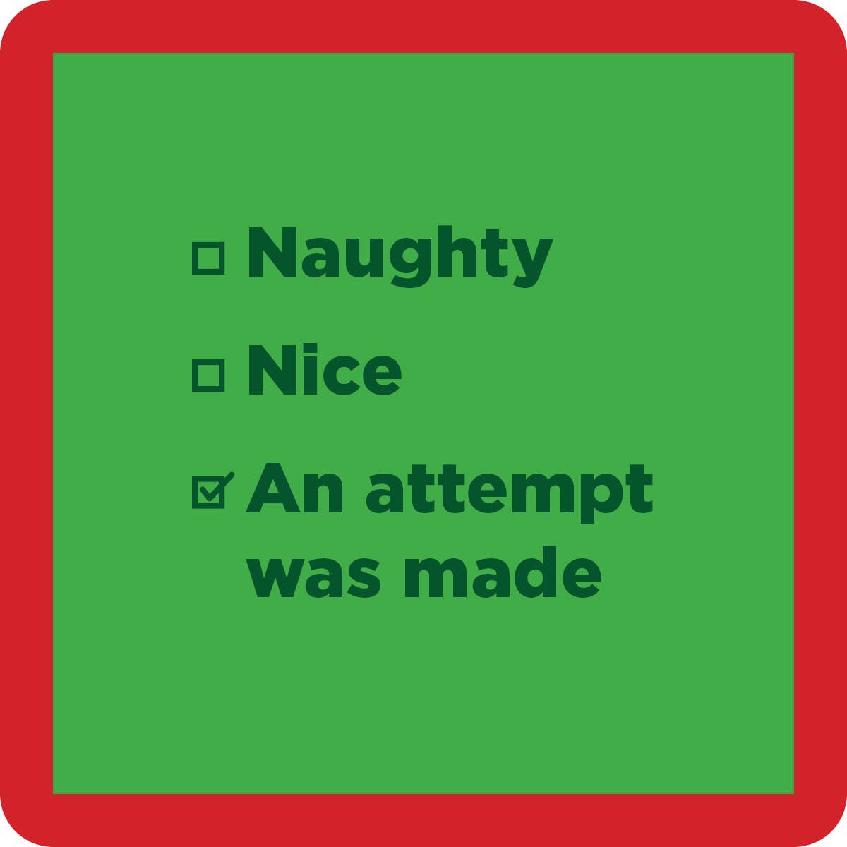 Coaster - XMAS Attempt