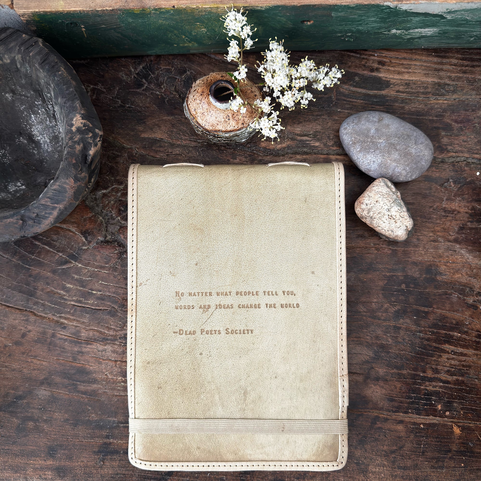 Leather Journal - Dead Poets Society - Honey