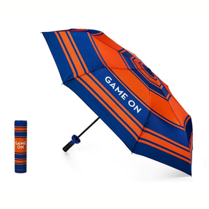 Game On - Blue/Orange Bottle Umbrella