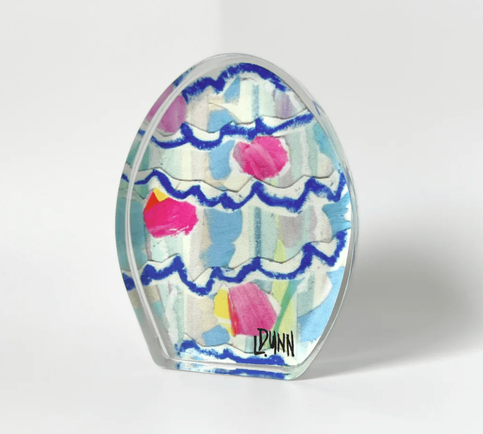 Bitty Dots and Scallops Easter Egg