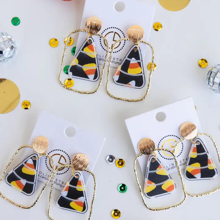 The Christine Halloween Earrings