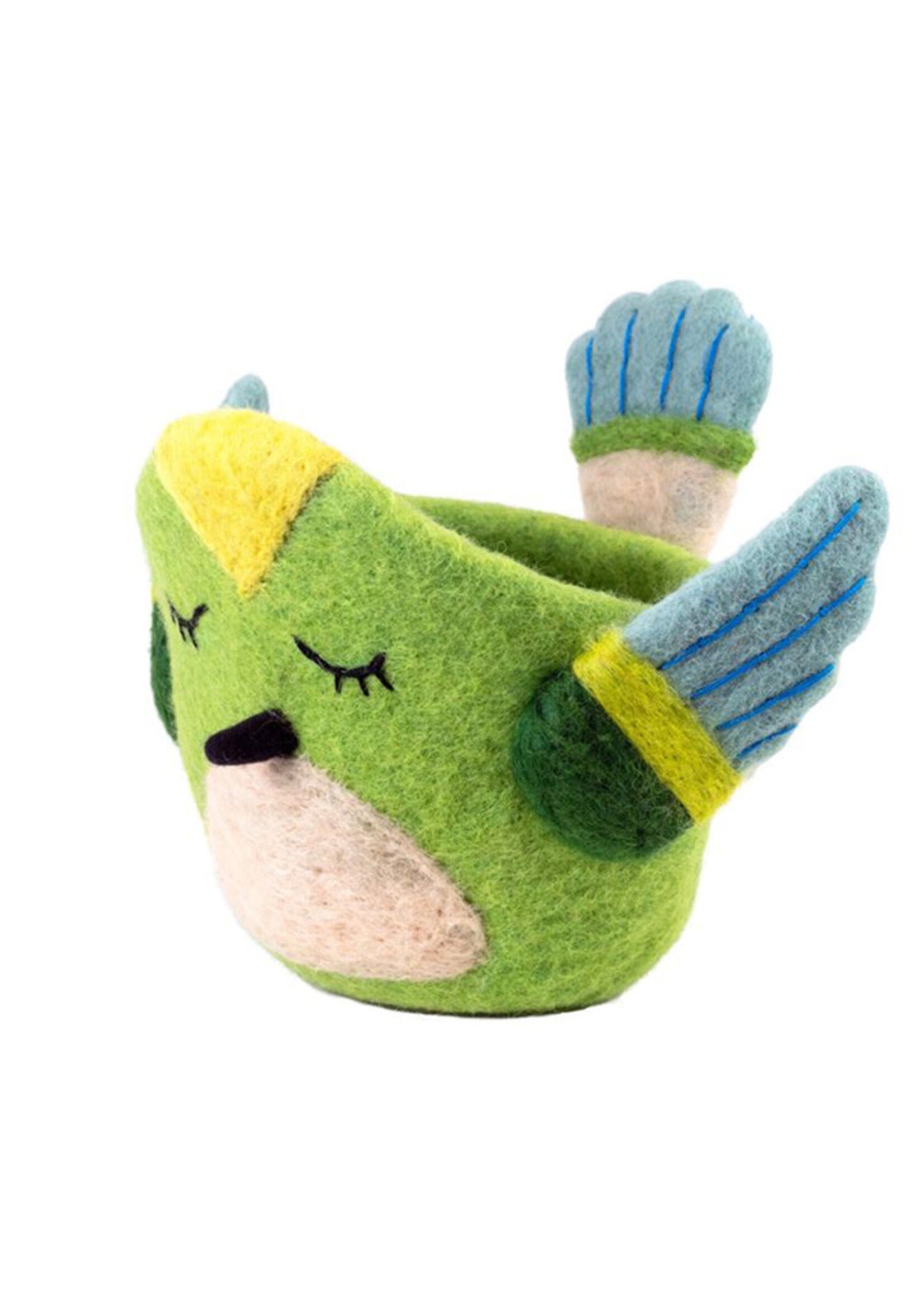 Felt Planter: Hummingbird