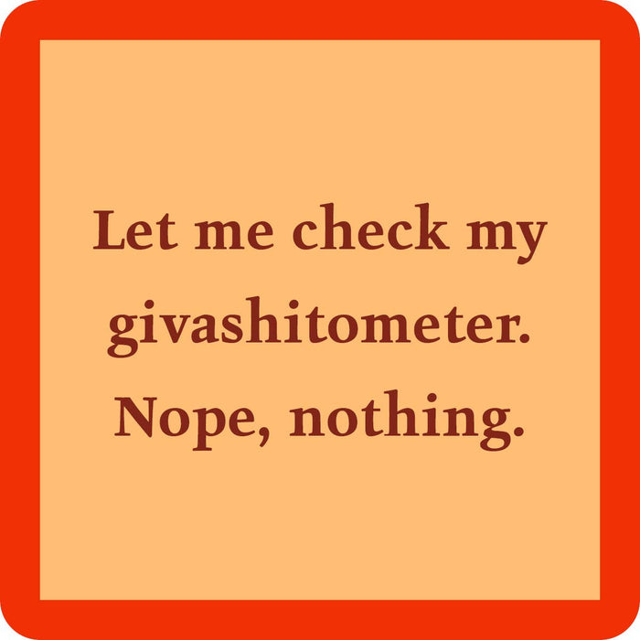 Coaster - Givashitometer