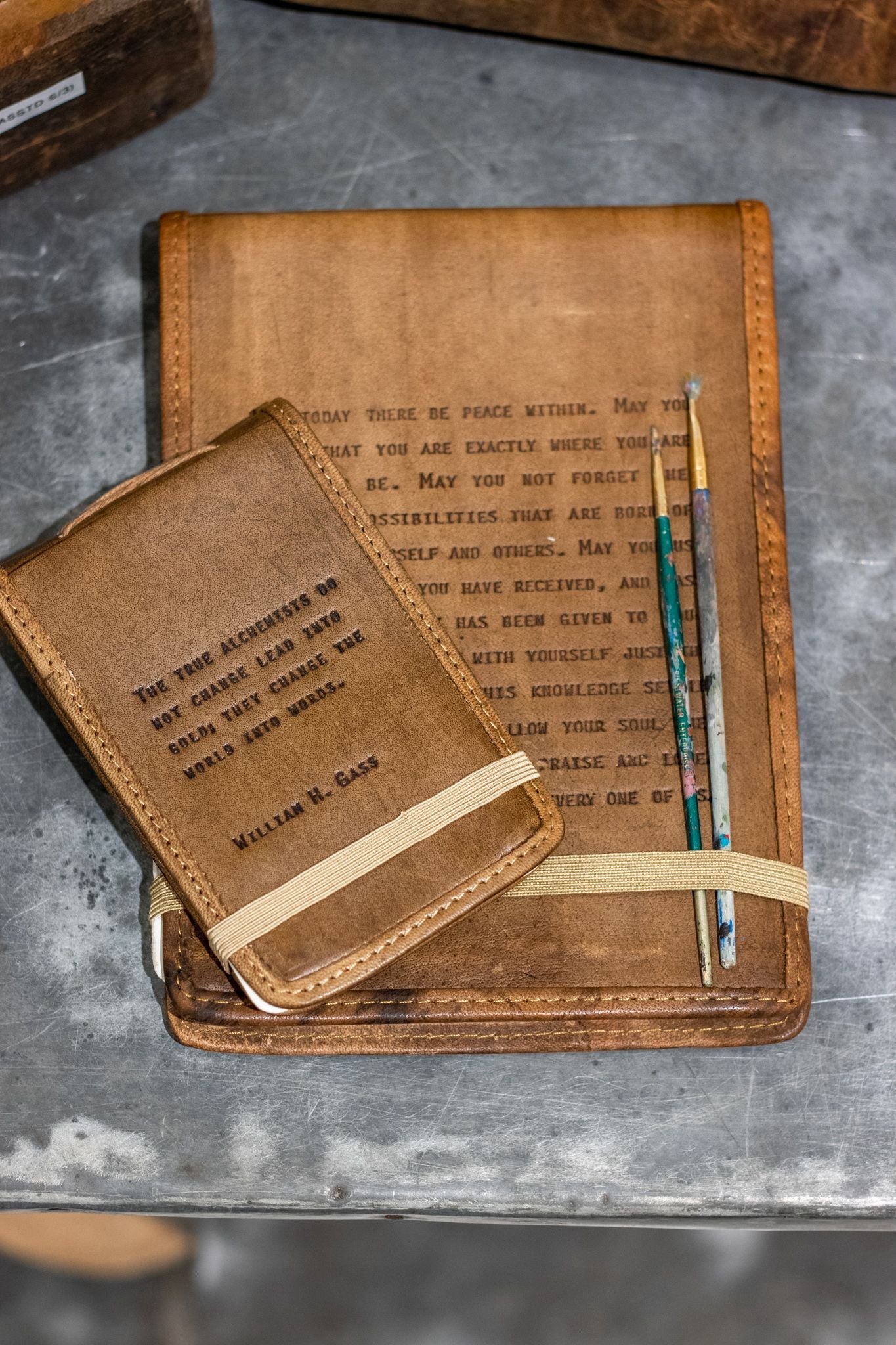 Leather Journal - Robin Williams