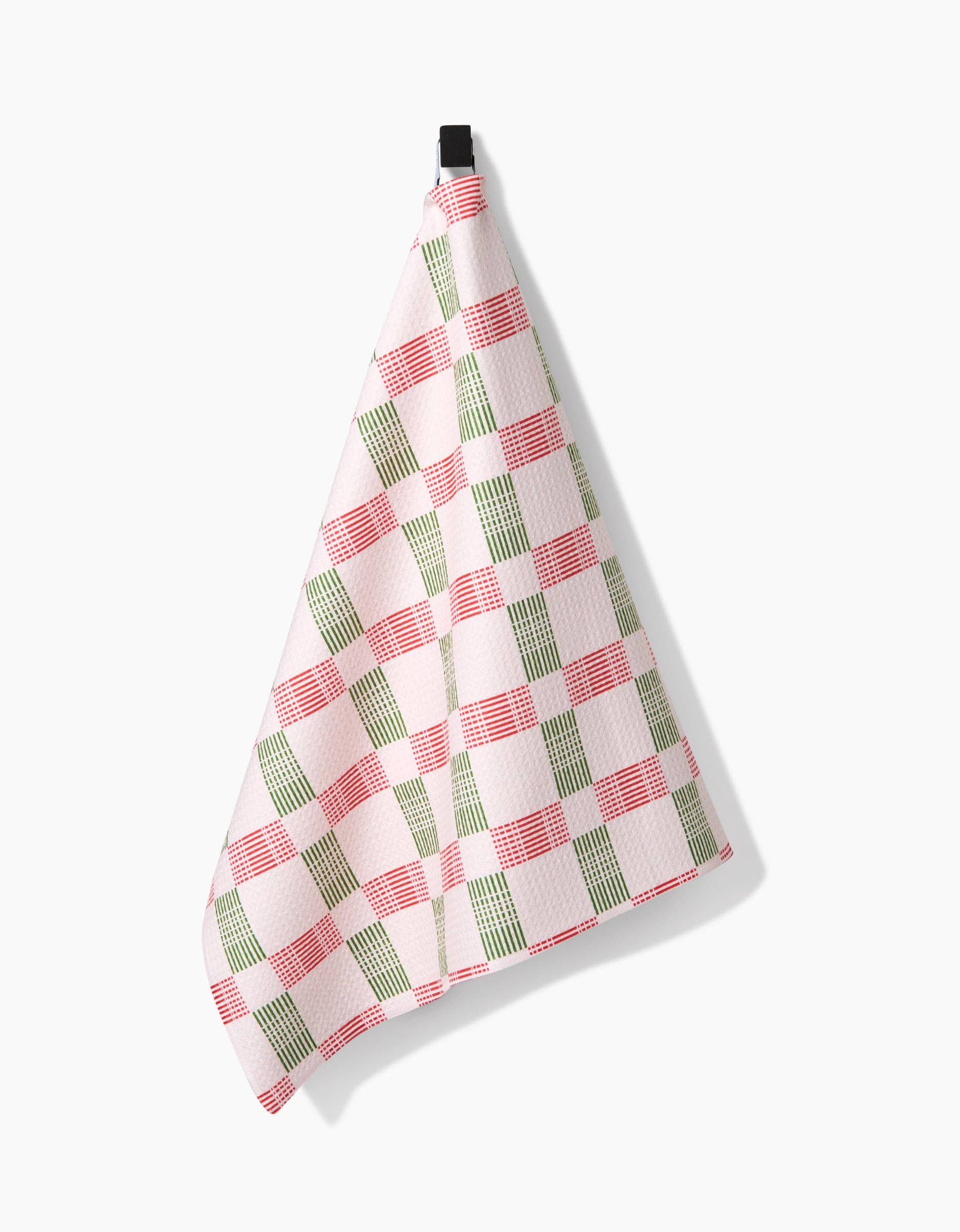 Tea Towel - Be Merry Plaid