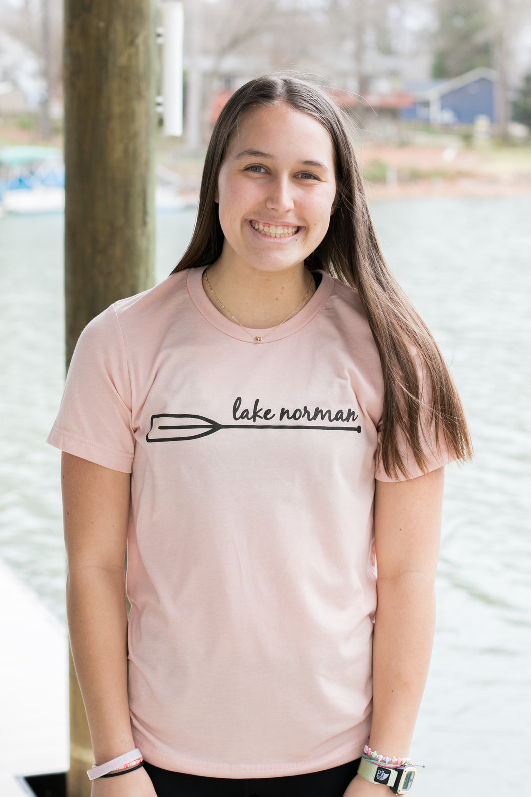 XL LAKE NORMAN PADDLE T-SHIRT UNISEX CREW NECK