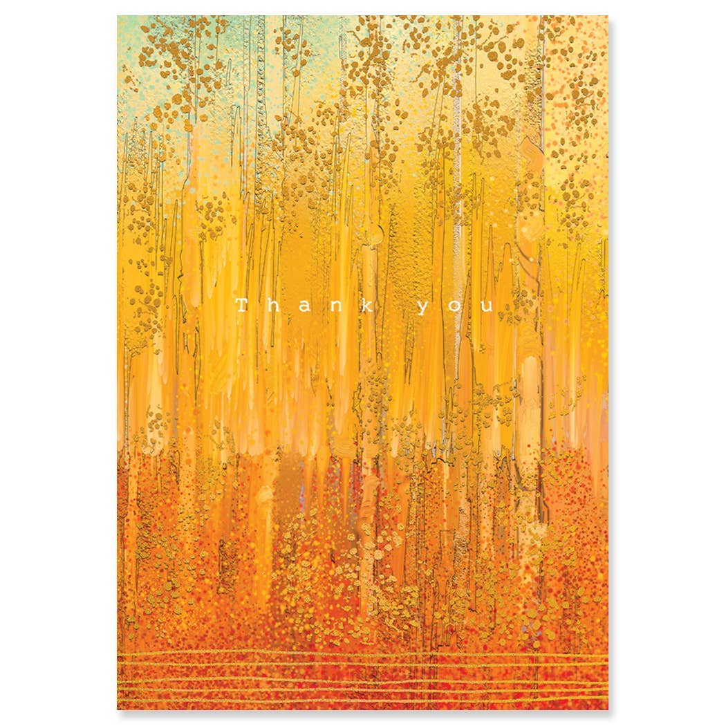 Morning - Thank You Greeting Card
