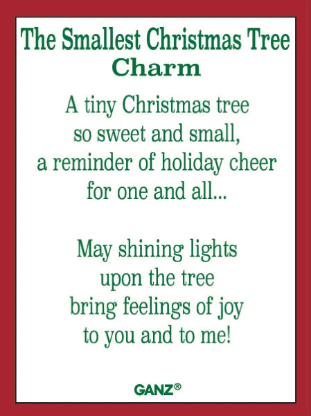 Small Christmas Tree Charm
