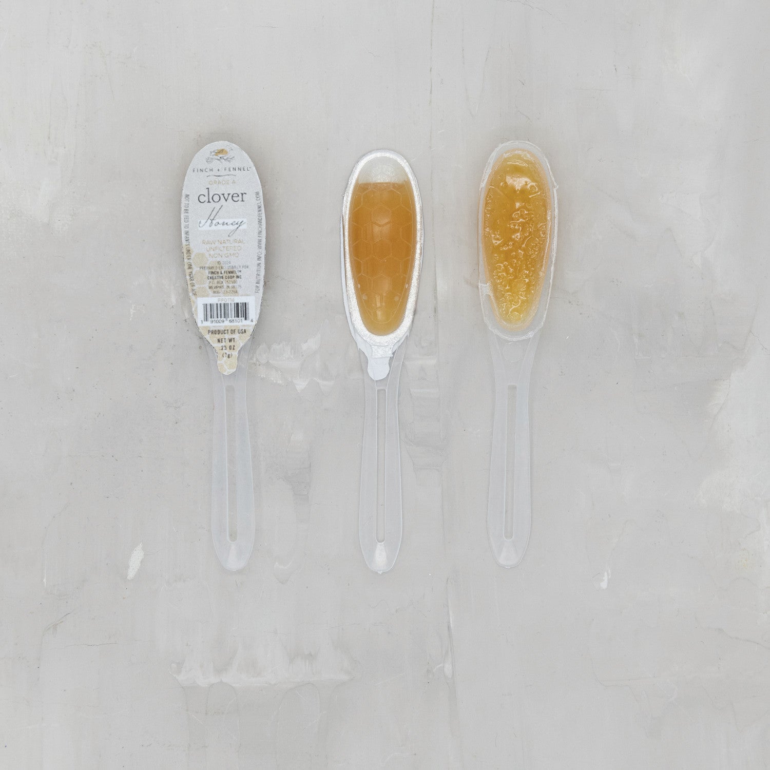 0.25 oz Cover Honey - Single Use Spoon