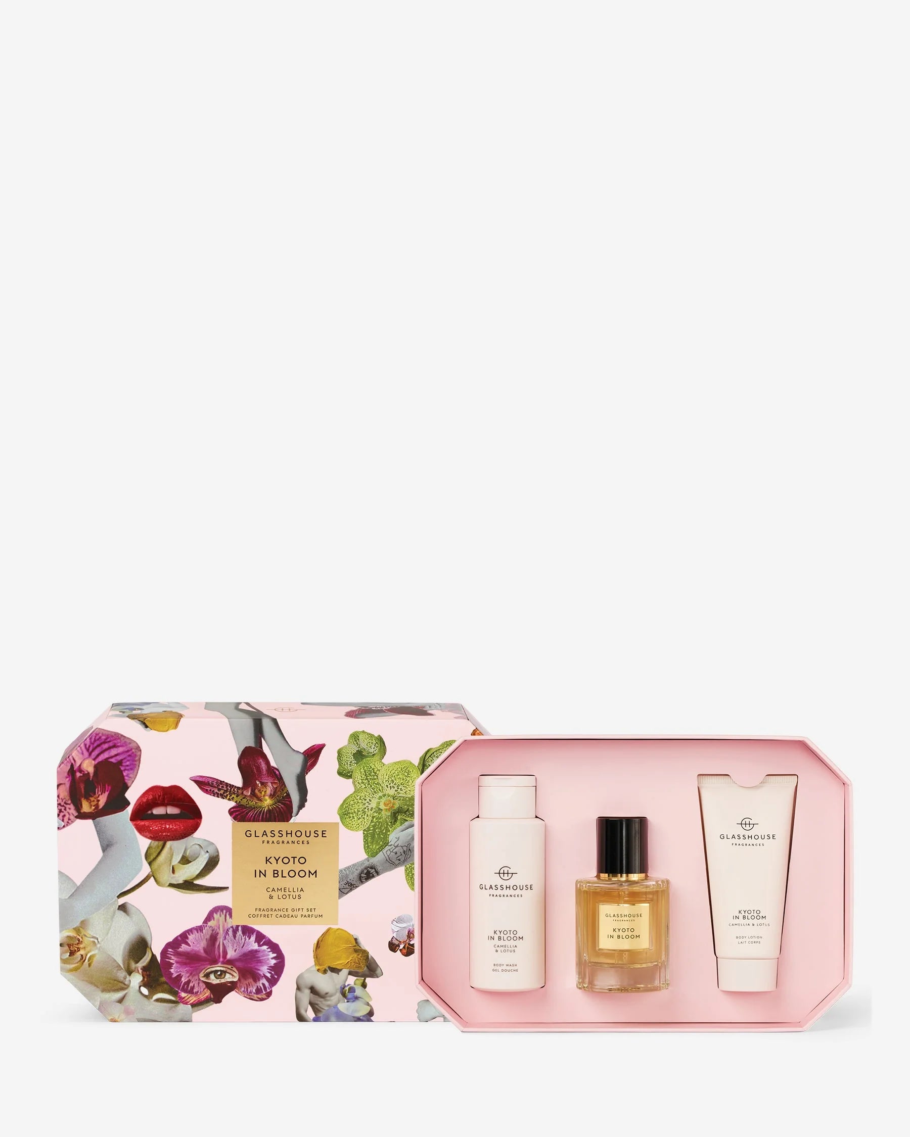 Trio Set - 1.7 oz EDP, 3.38 oz Body Wash, 1.7 oz Candle