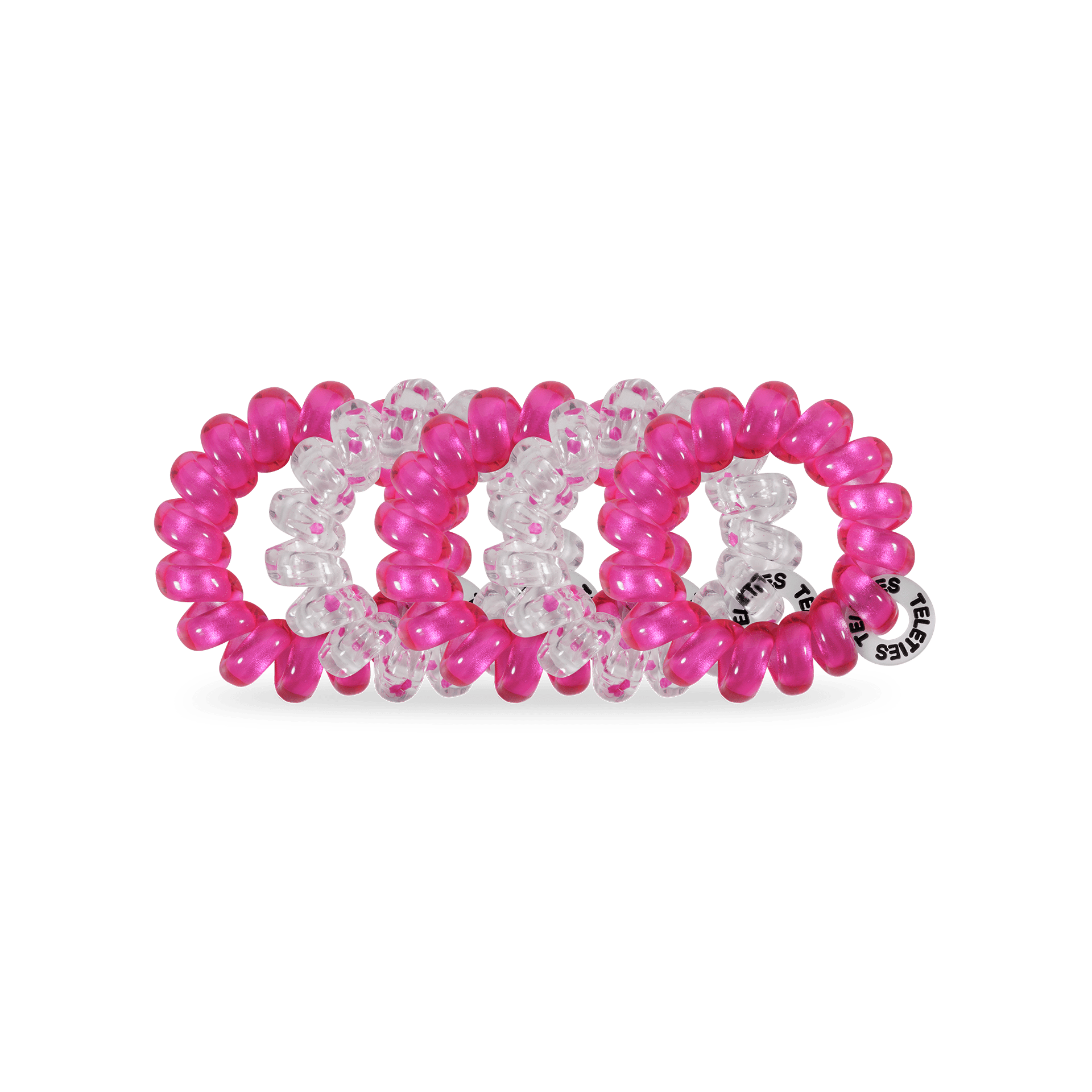 NYLON HAIR TIES-SMALL-COLOR RUSH