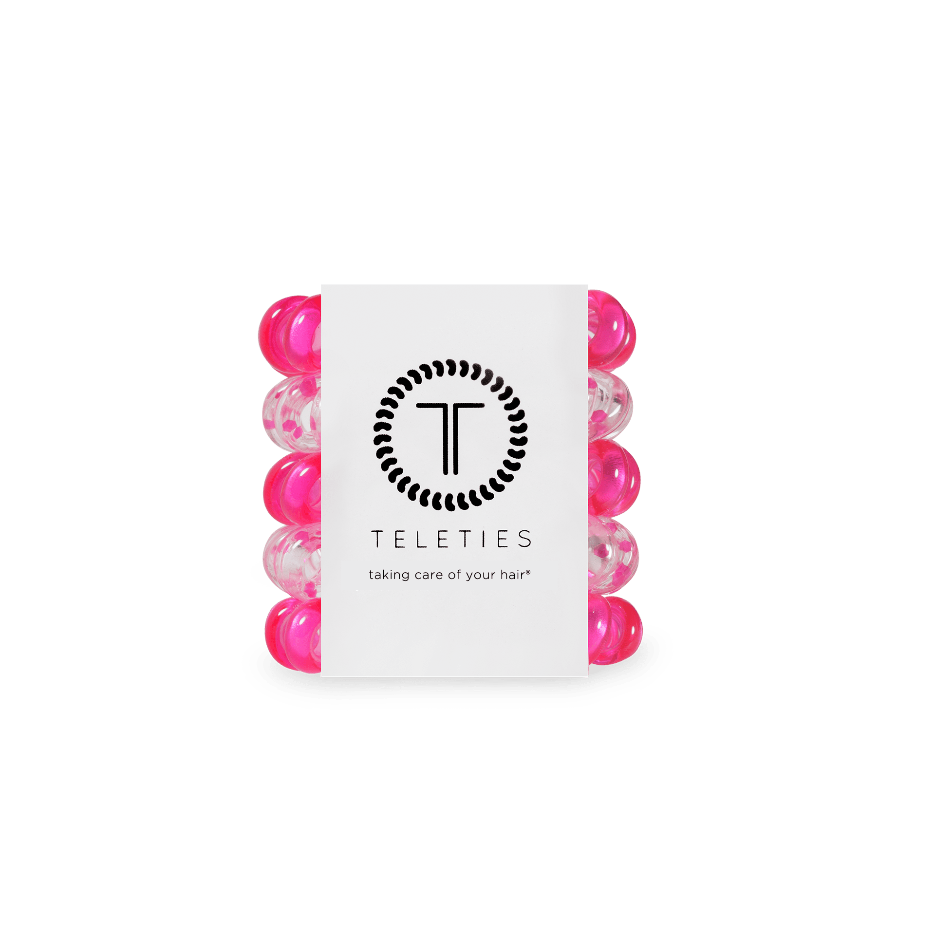 NYLON HAIR TIES-SMALL-COLOR RUSH