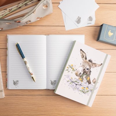 BOUND NOTEBOOK-DONKEY