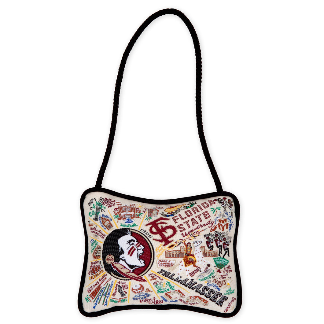 MINI PILLOW ORNAMENT - FLORIDA STATE UNIVERSITY