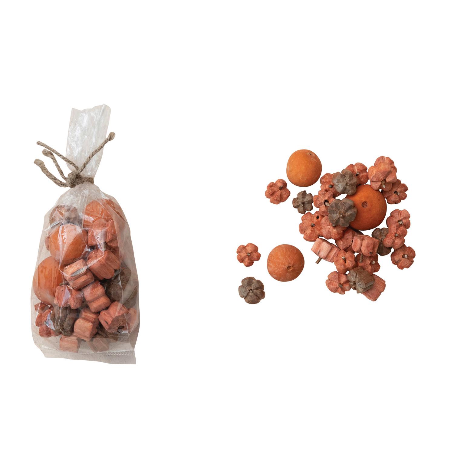 DRIED PUMPKIN PODS IN BAG