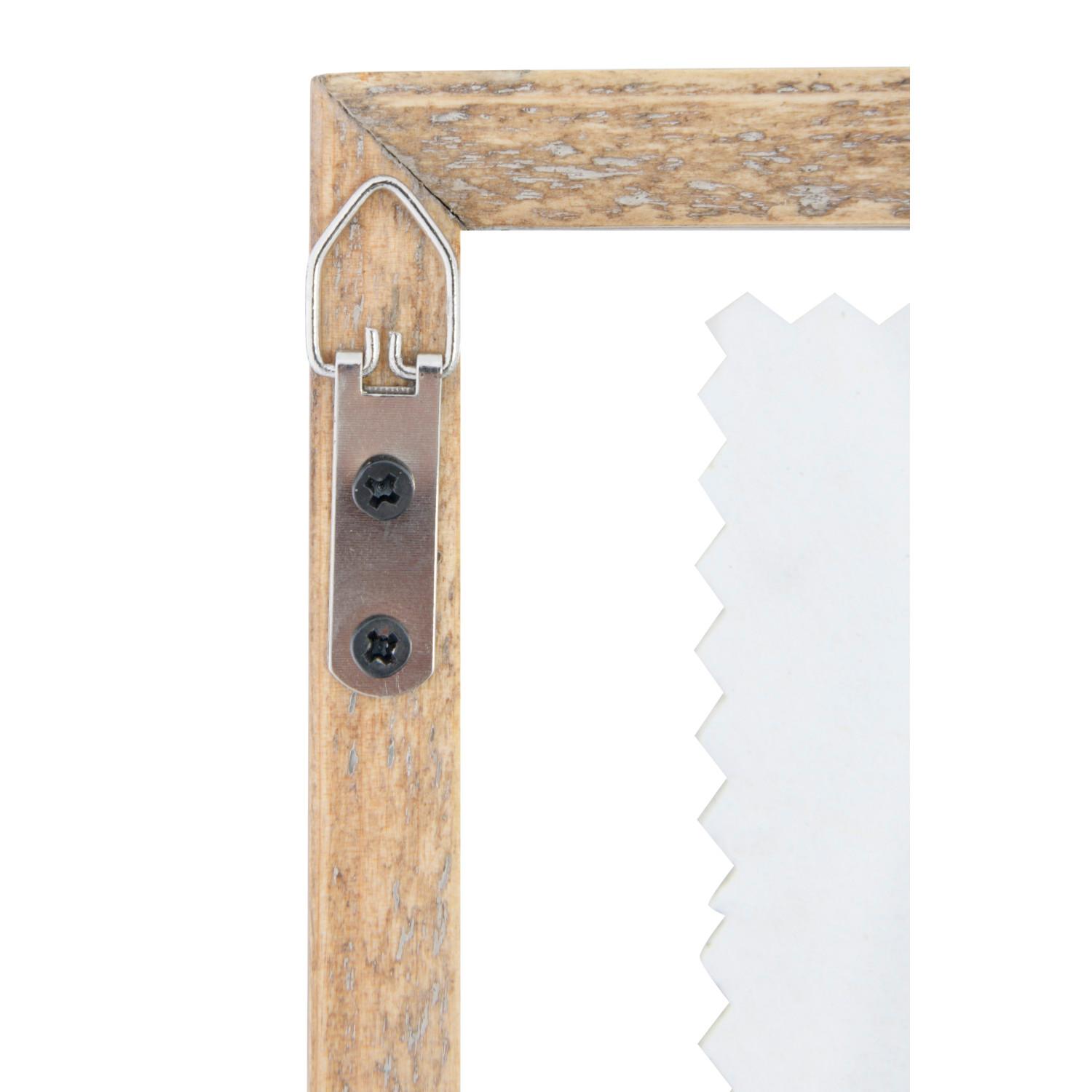 14" x 19" Wood Wall Decor w/Vintage Floral