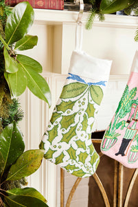 DECK THE HALLS BAUBLE STOCKING
