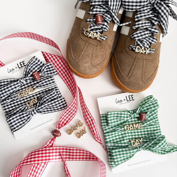 GAME DAY SNEAKER SHOELACE SET-MAROON