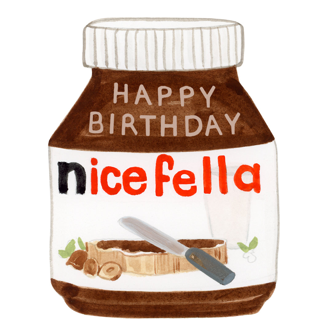 HAPPY BIRTHDAY NICEFELLA CARD