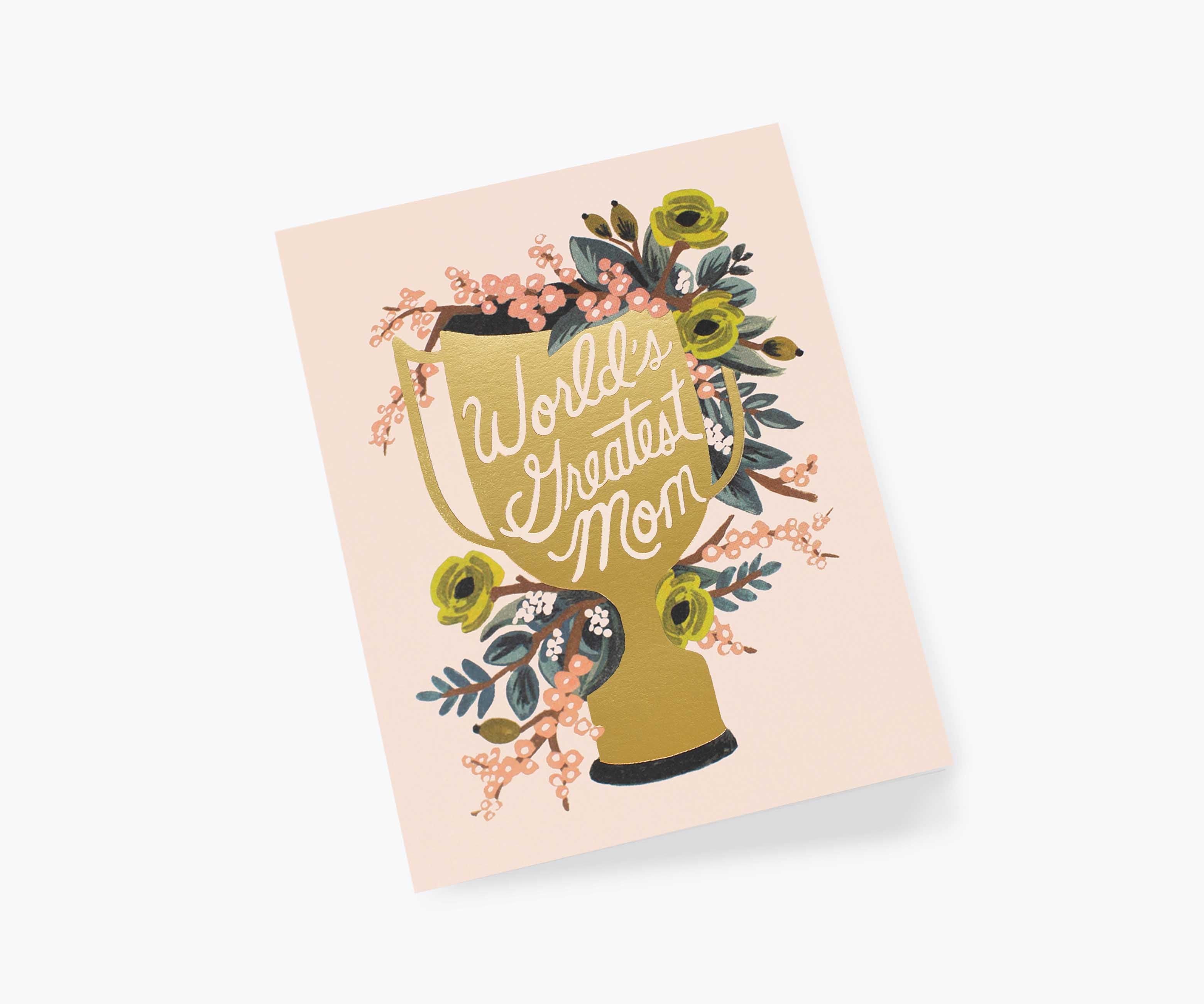 WORLD'S GREATEST MOM GREETING CARD