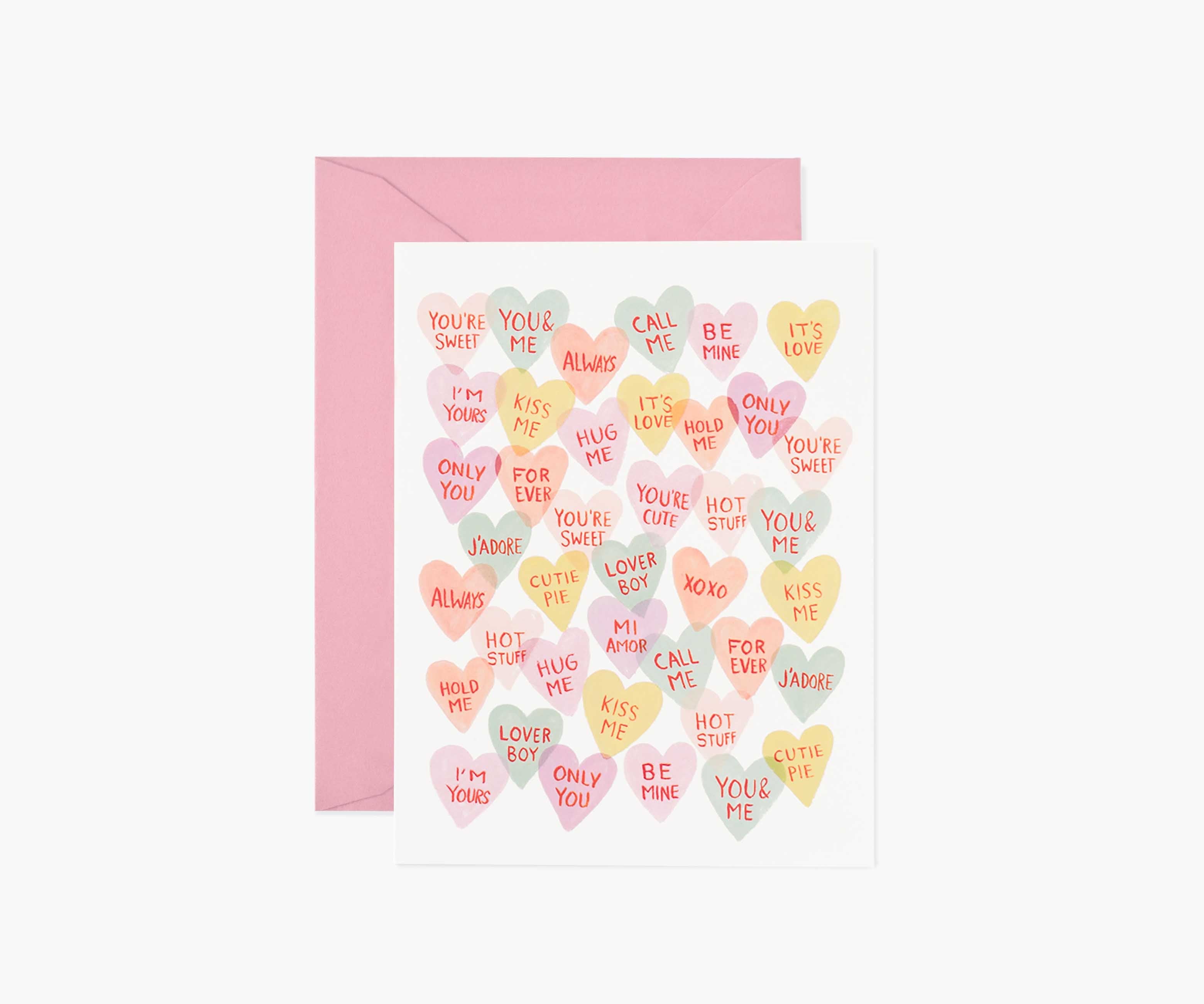 VALENTINE SWEETHEARTS CARD