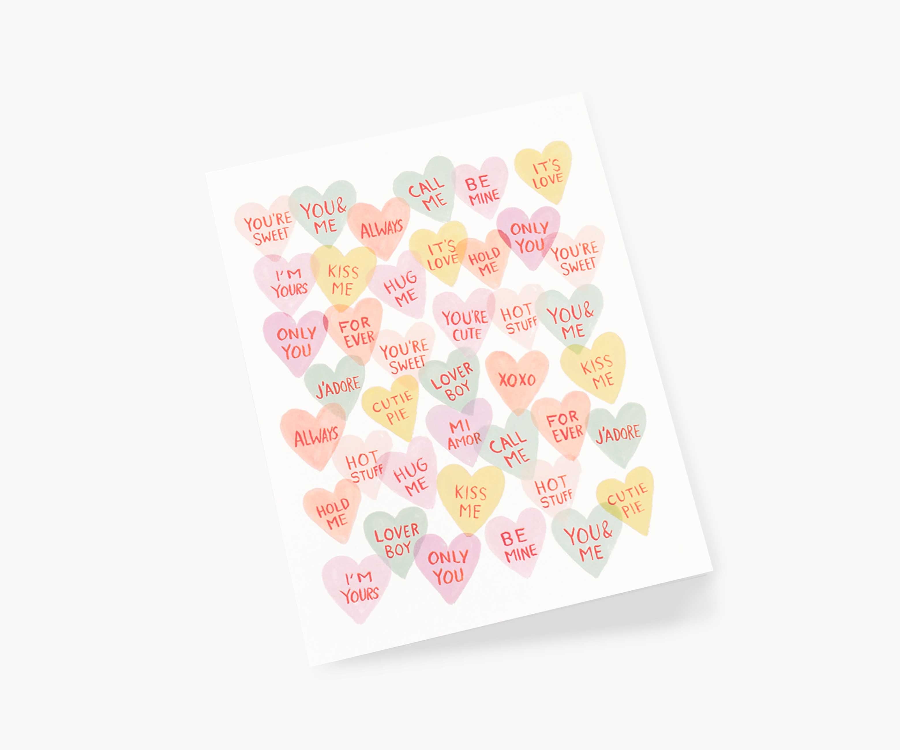 VALENTINE SWEETHEARTS CARD