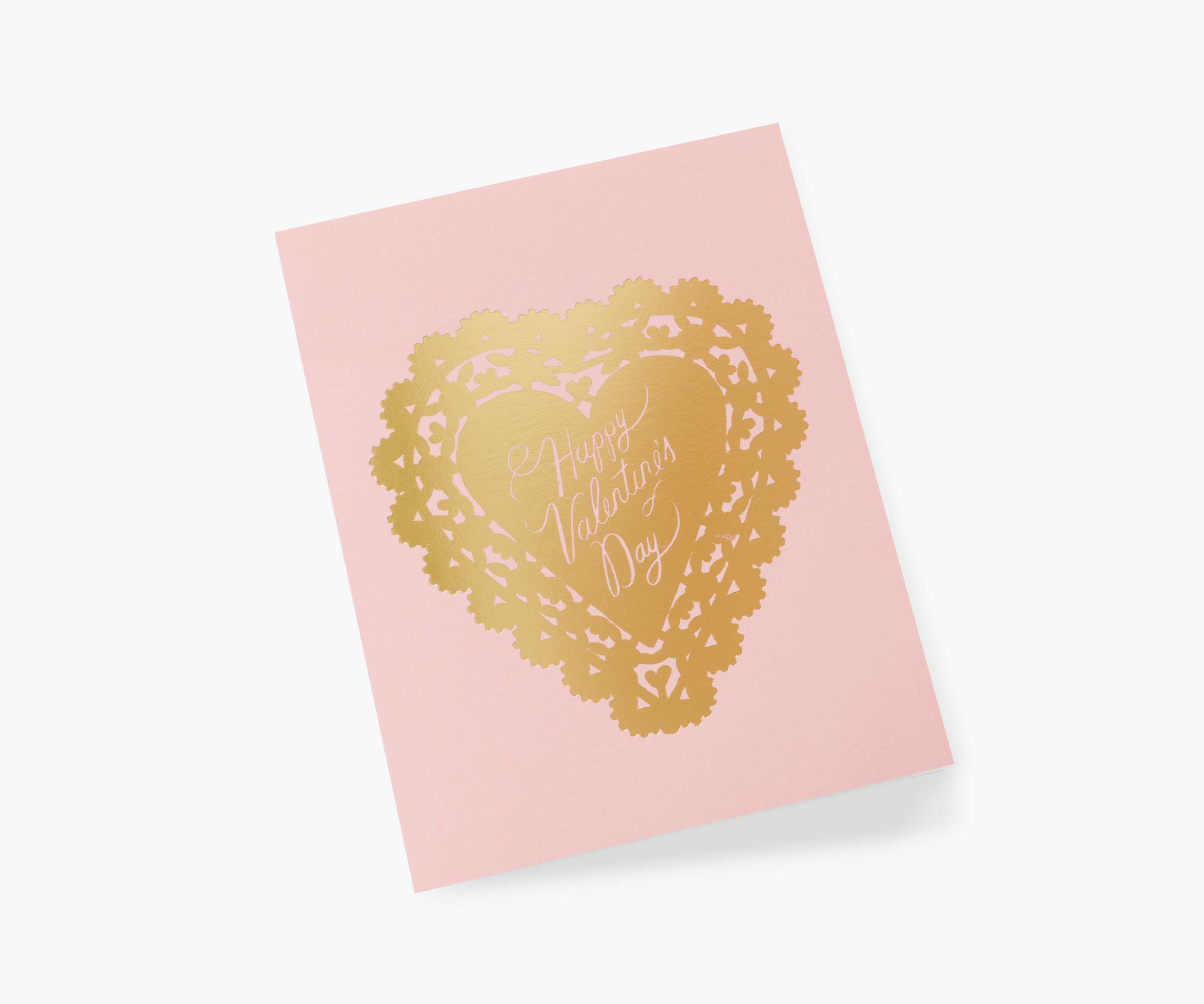 DOILY VALENTINE CARD