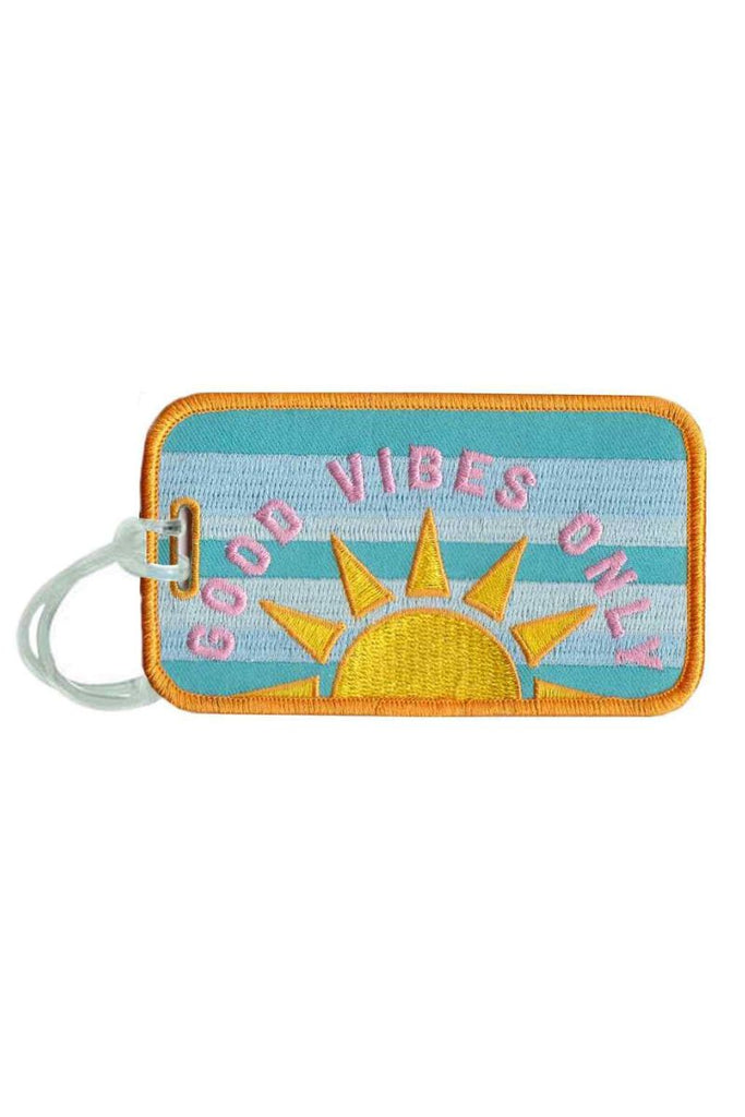 GOOD VIBES SUNSHINE LUGGAGE TAG