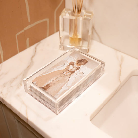 Grace Guest Towel Tray