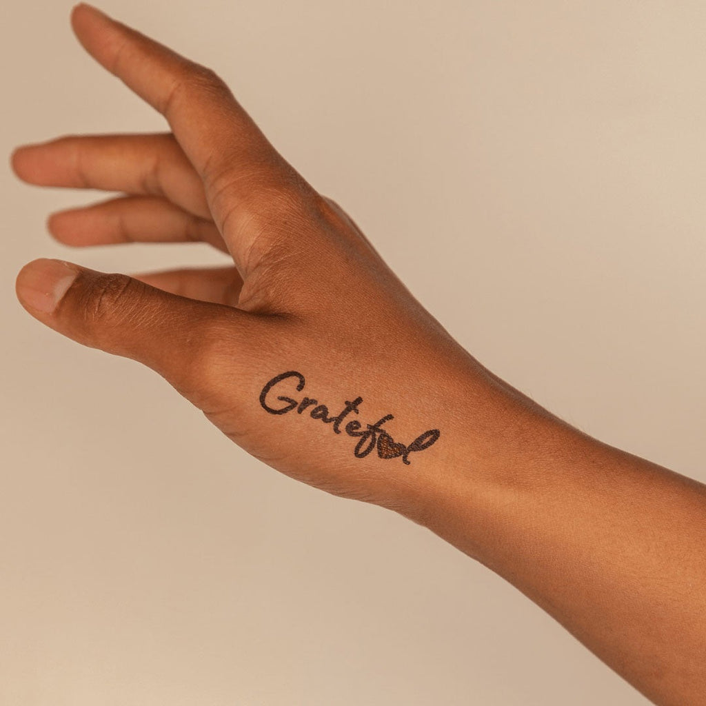 Conscious Ink Tattoo - Grateful