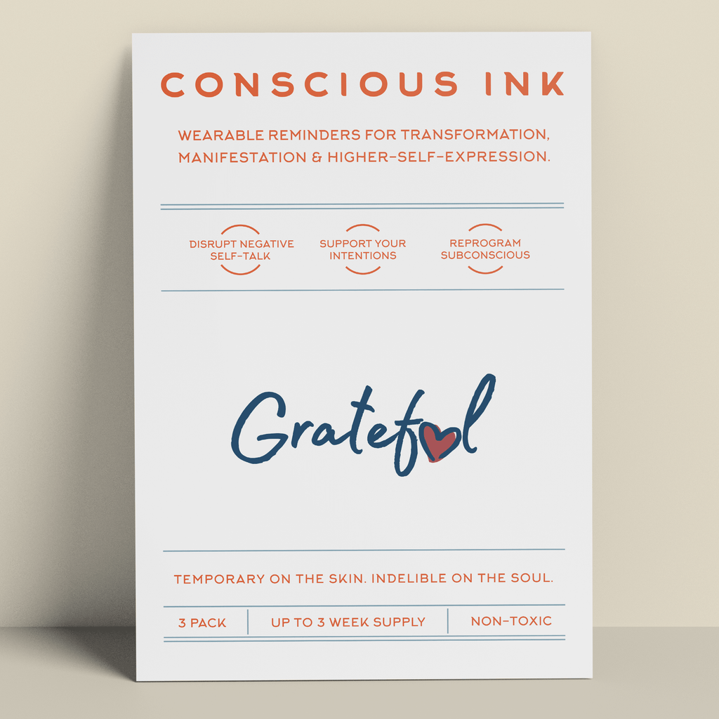 Conscious Ink Tattoo - Grateful