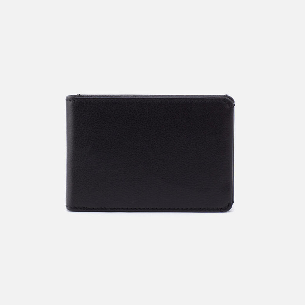 MENS BIFOLD WALLET BLACK HOBO