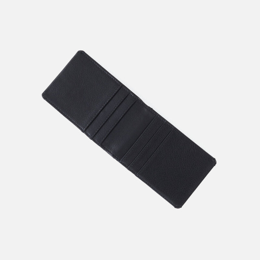 MENS BIFOLD WALLET BLACK HOBO