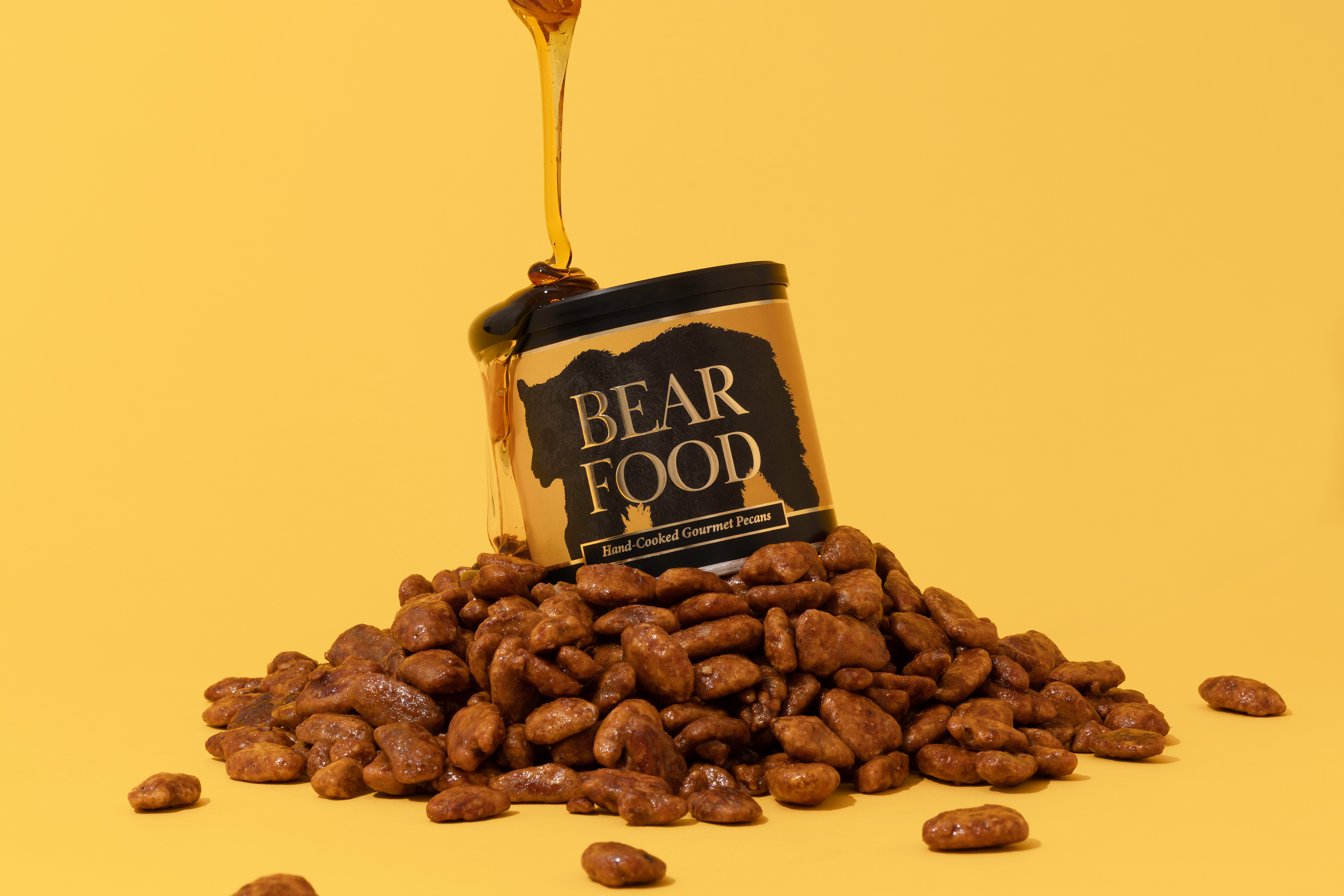 GOURMET HONEY TOASTED PECANS-2 OZ POUCH