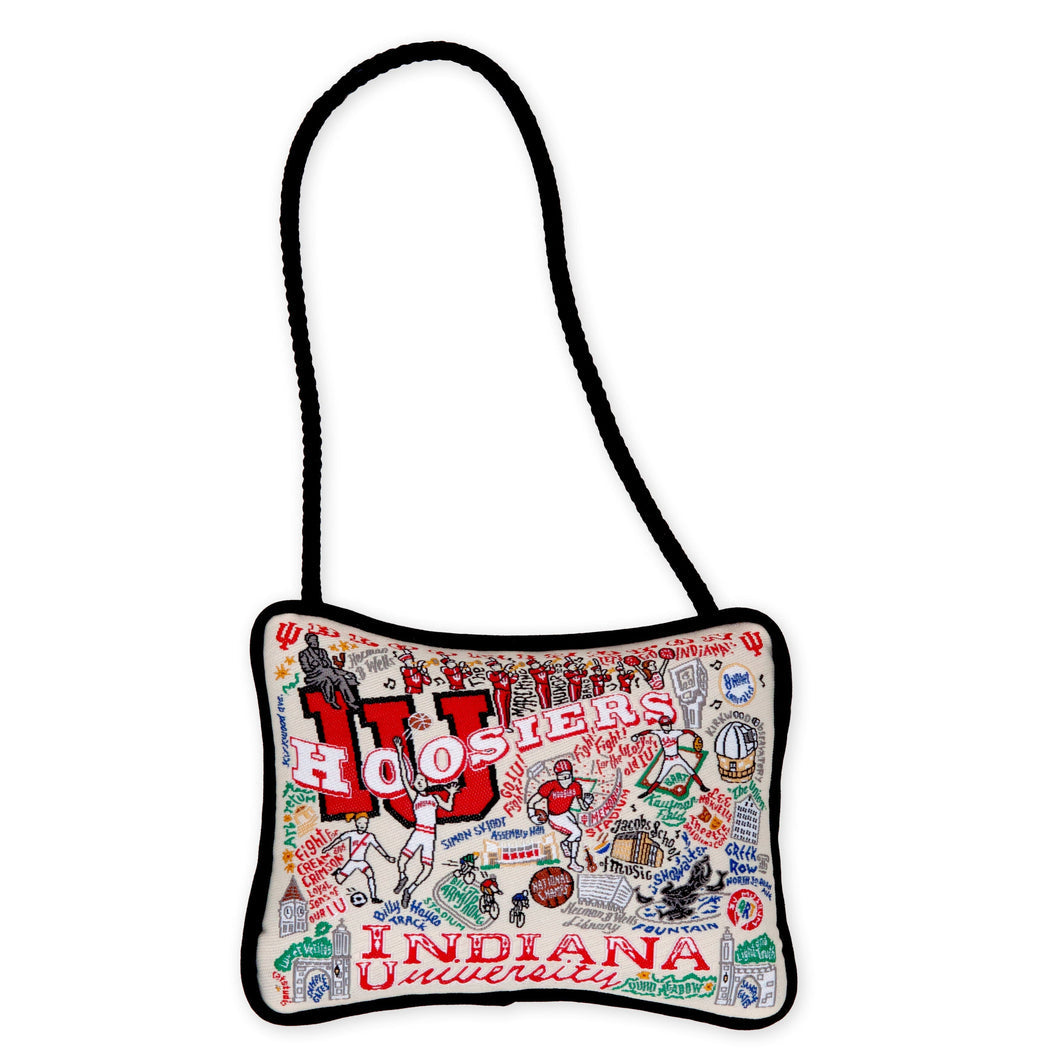 MINI PILLOW ORNAMENT - INDIANA UNIVERSITY