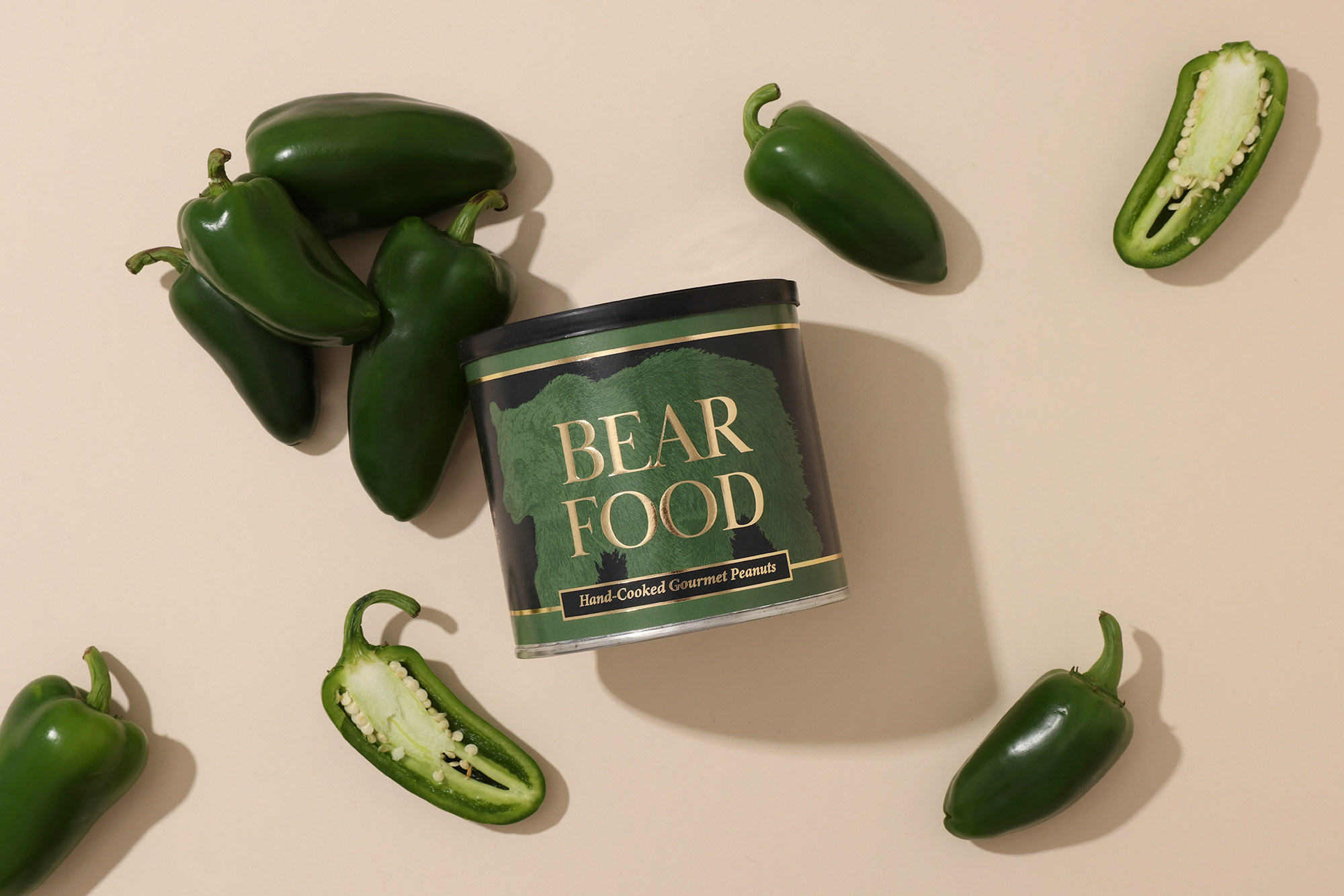 GOURMET JALAPENO PEANUTS-2 OZ POUCH