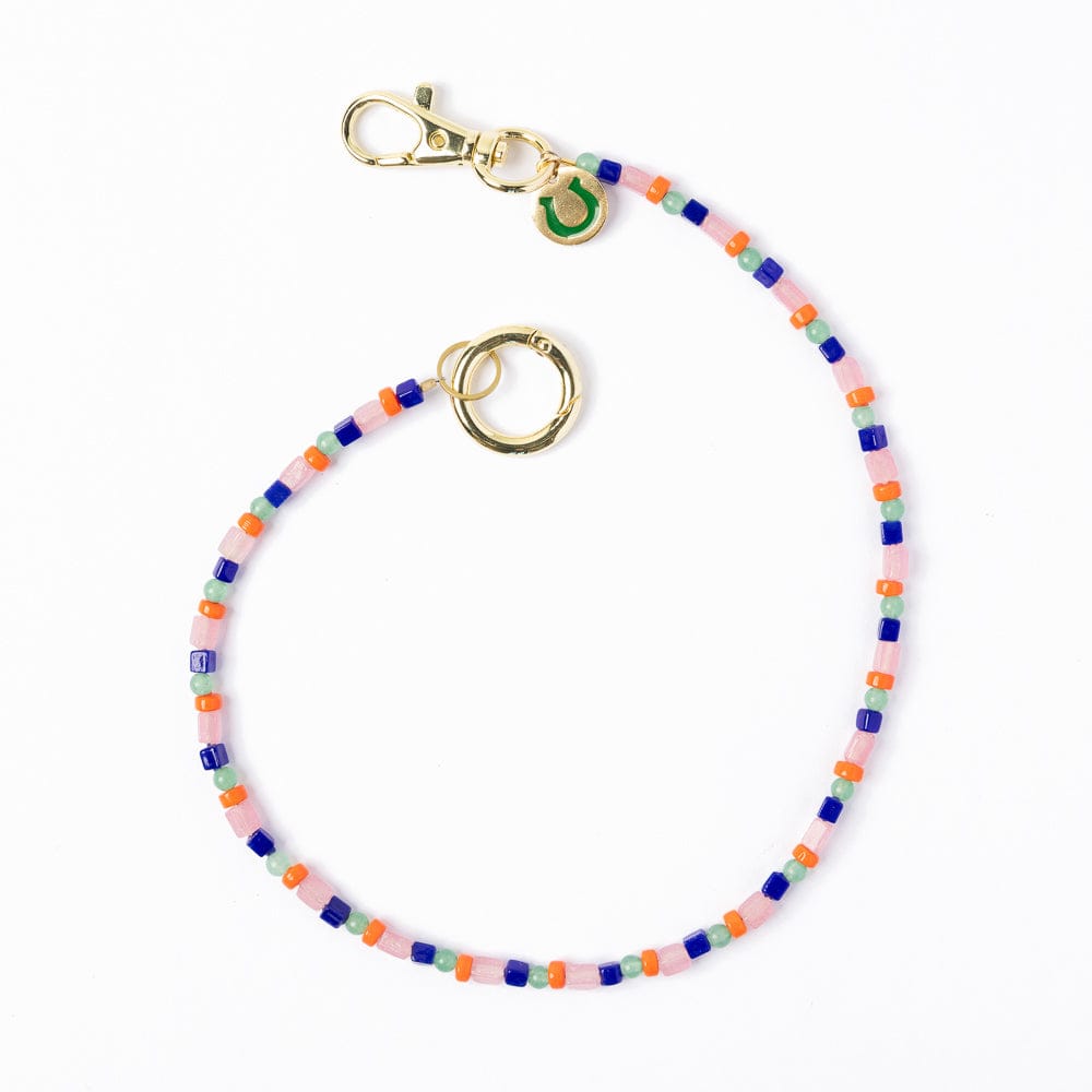 Kate Beaded Bag/Phone Chain w/ Horseshoe Charm St. Tropez