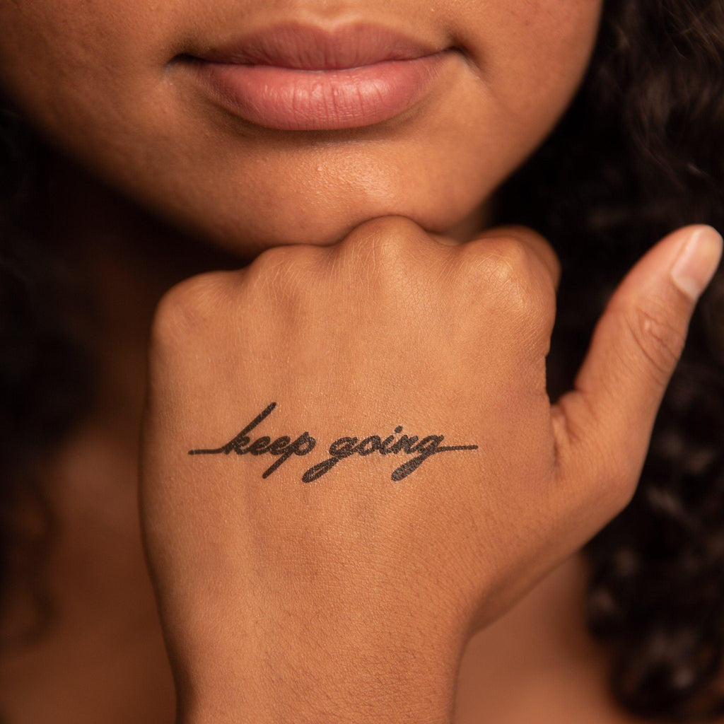 Conscious Ink Tattoo - keep going
