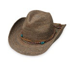 Catalina Cowboy Hat - Mushroom - Raffia