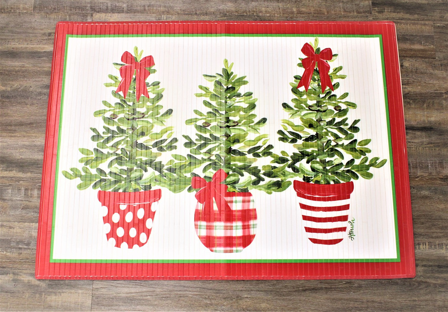 Bamboo Mat Topiary Tree 47" x 35"