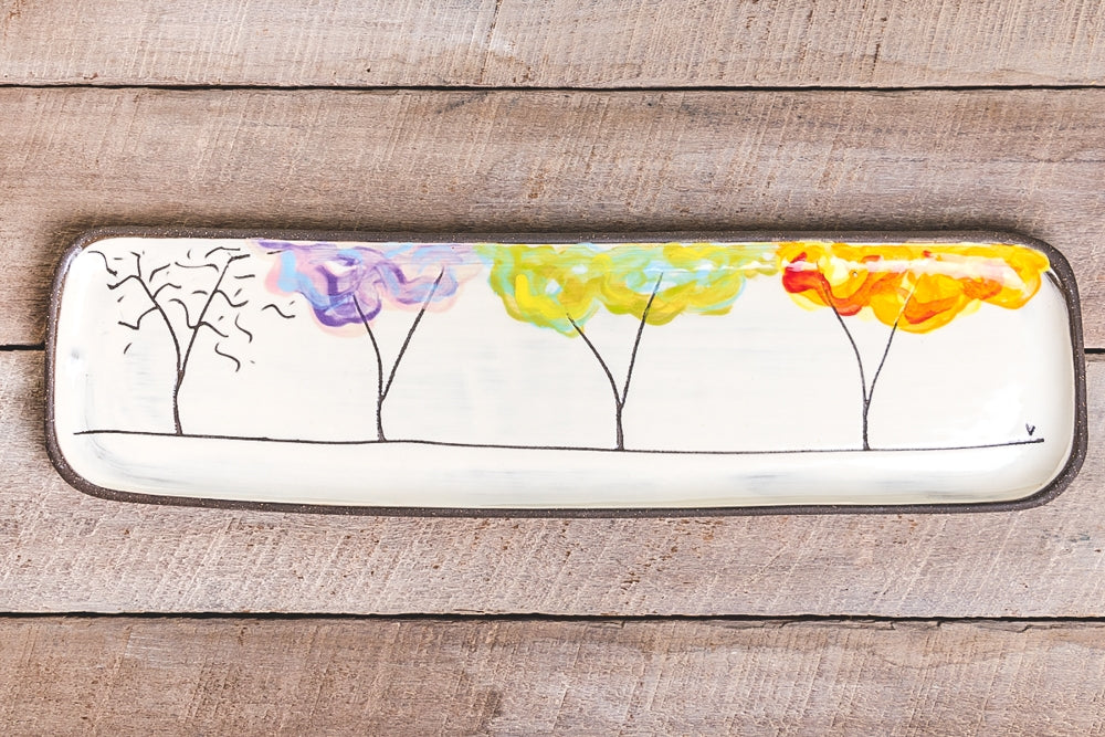 Long Rectangle Tray - Seasons