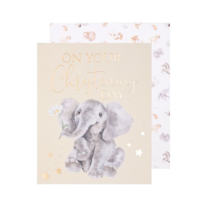 For You...On Your Christening Day Greeting Card