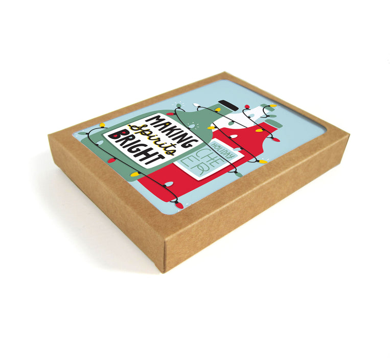 Spirits Bright Greeting Card