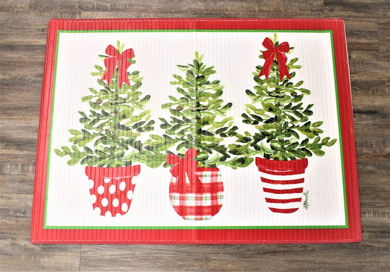 Bamboo Mat Topiary Tree 47" x 35"