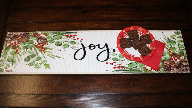 Bamboo Table Runner Evergreen Joy 47" x 12"