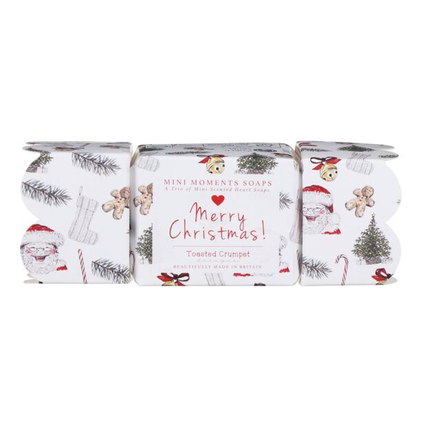 All Things Jolly - Mini Moments Boxed Trio of Heart Soaps