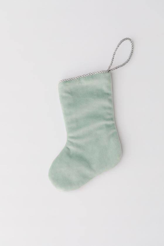 Peace On Earth - Blue Bauble Stocking